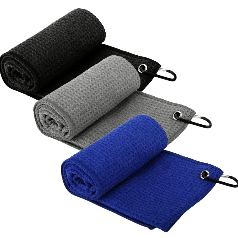 Golf Towel Waffle - Çok Renkli Golf Havluları (Sınır Ötesi