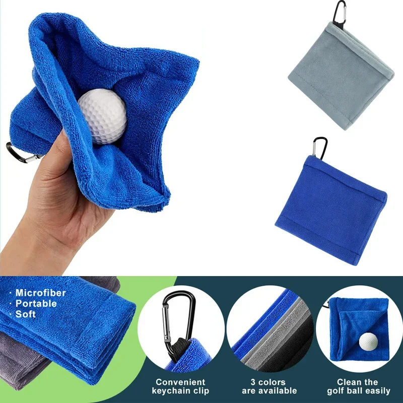 Golf Towel Waffle - Mikrofiber Golf Topu ve Sopa Temizleme