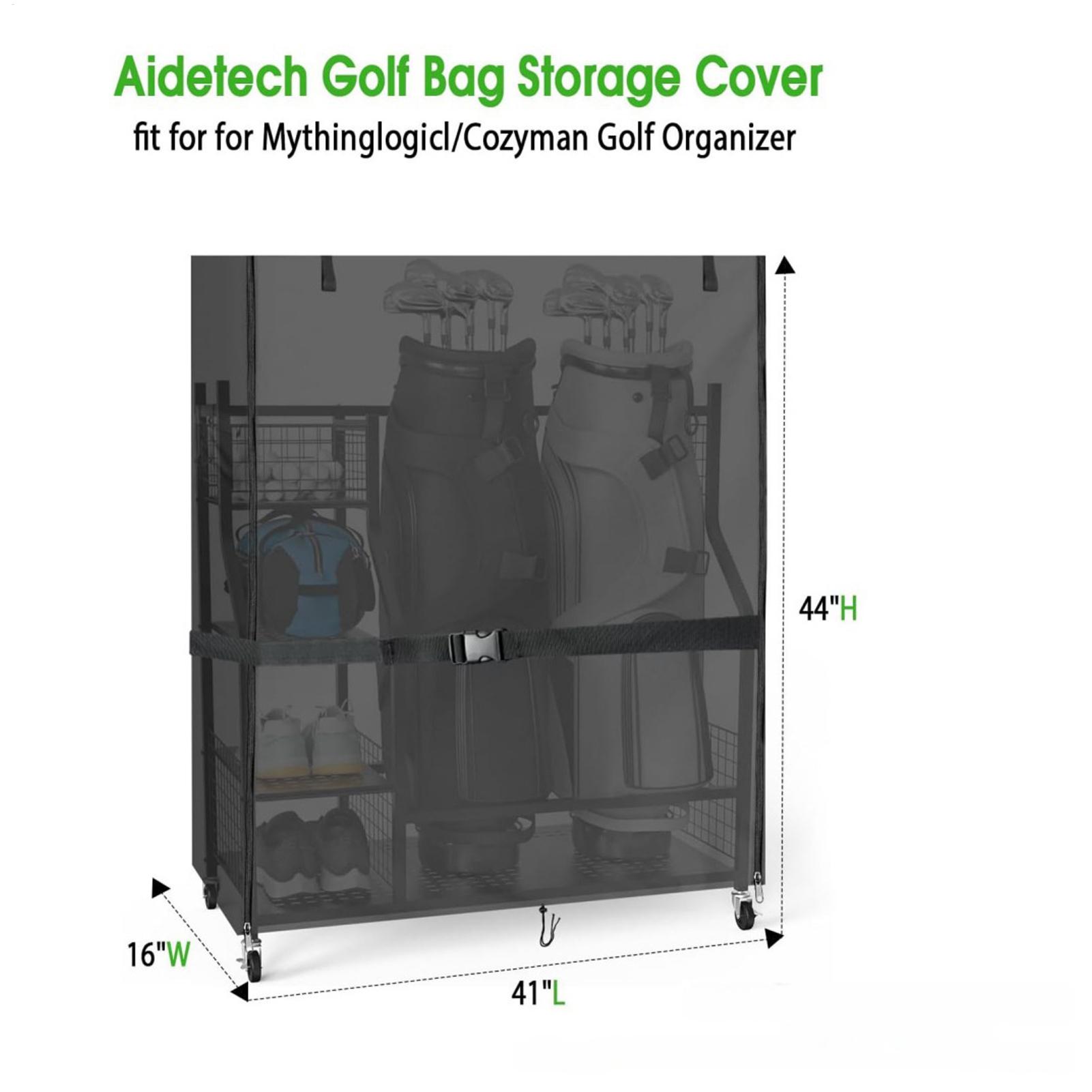Golf Equipment Garage Organizer - Golf Çantası Standı Kılıfları Oxford Toz