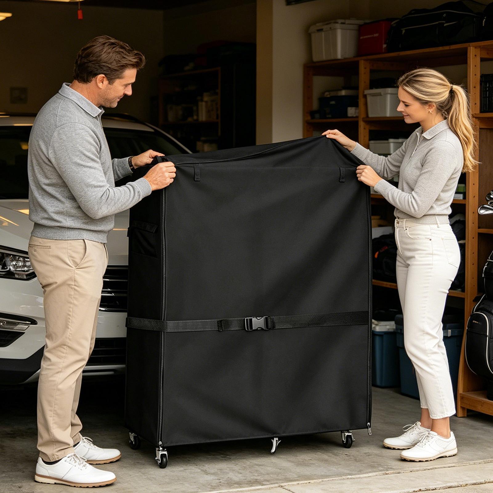 Golf Equipment Garage Organizer - Golf depolama rafı için tozluk Oxford