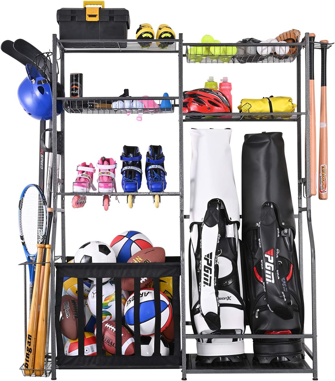 Garaj Spor Ekipmanları Saklama - Golf Equipment Garage Organizer incelemesi ve fiyatı