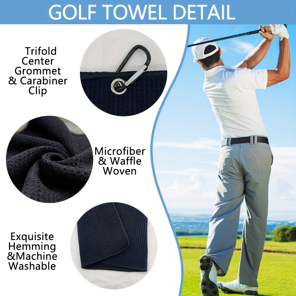 Klipsli Premium Golf Havlusu - - Golf Towel Waffle incelemesi ve fiyatı
