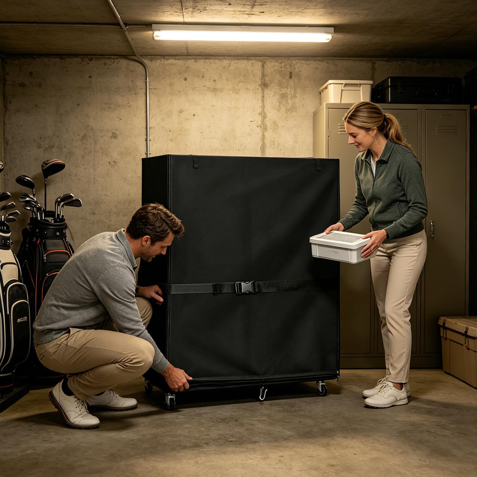 Golf Çantası Saklama Kapağı Ox - Golf Equipment Garage Organizer incelemesi ve fiyatı