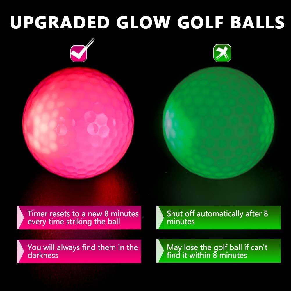 Karanlıkta Parlayan Golf Topla - Golf Equipment Gifts incelemesi ve fiyatı