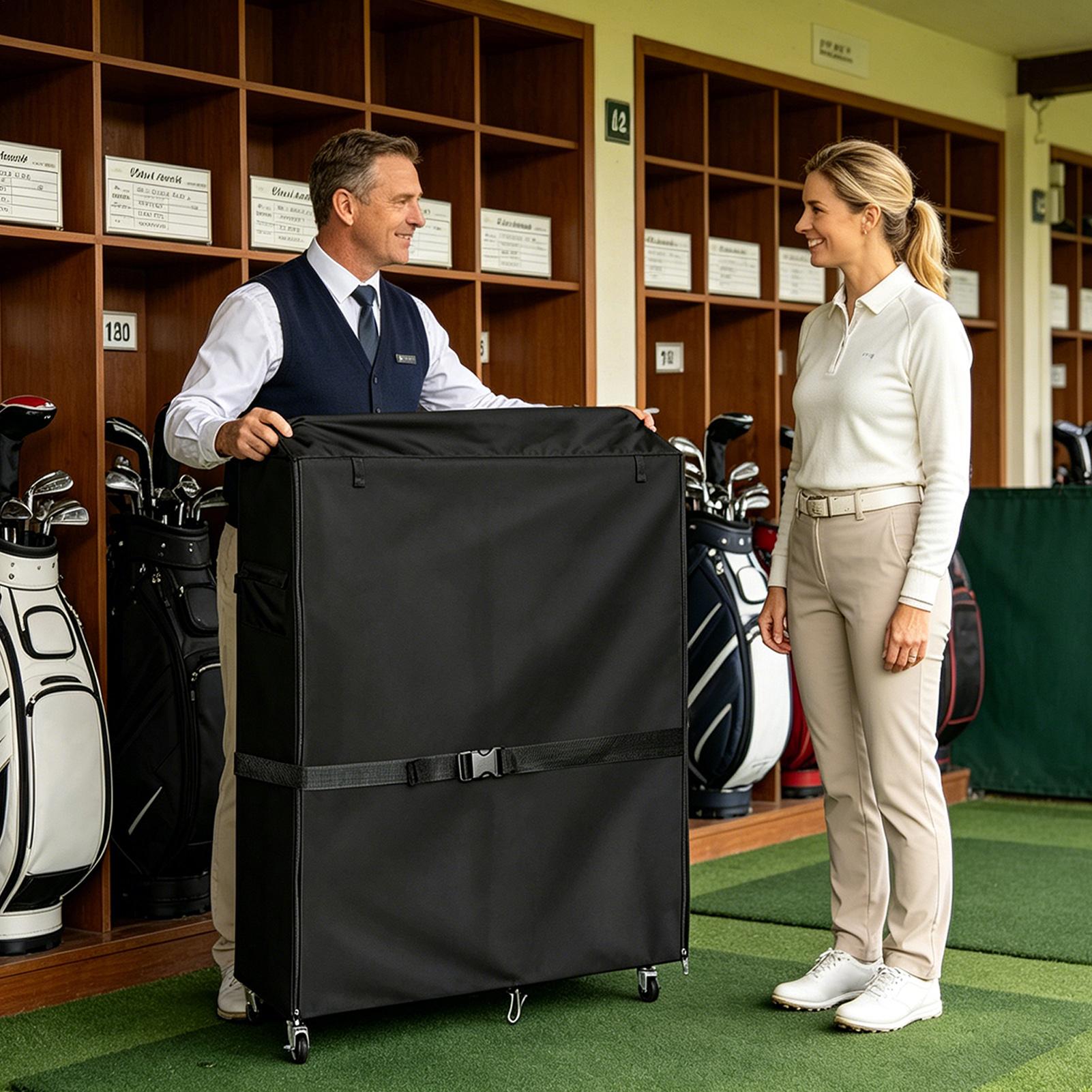 Golf depolama rafı için tozluk - Golf Equipment Garage Organizer incelemesi ve fiyatı